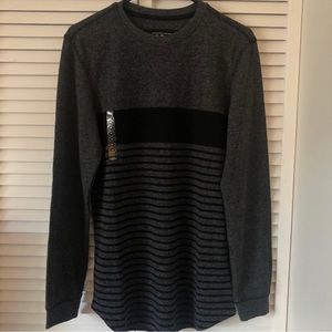 Champs Sports Gear Men’s Thermal Long Sleeves Shirts gray Black Medium NWT